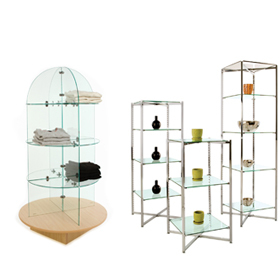 Glass Cubes and Displays